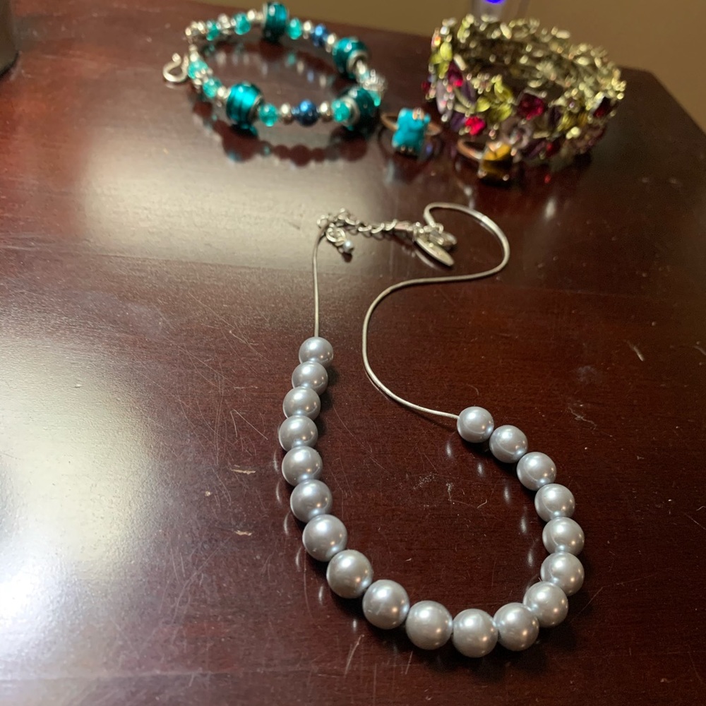 🦄3for20 Faux Pearl Necklace, 16-18” chain, NY&Co